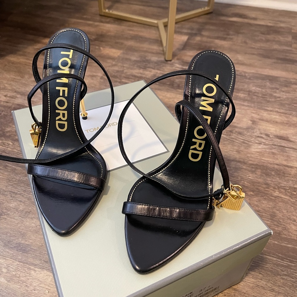 Tom Ford 105mm Lock Stiletto Sandal